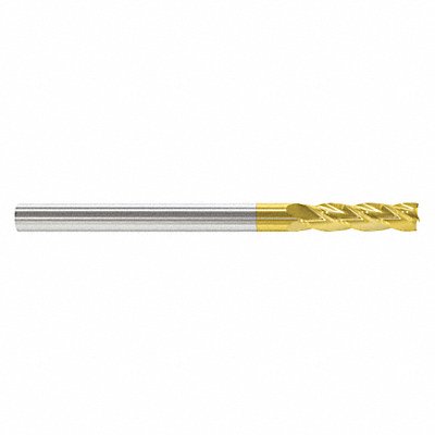 GRAINGER 218001061 Square End Mill Single End Carbide 1/2