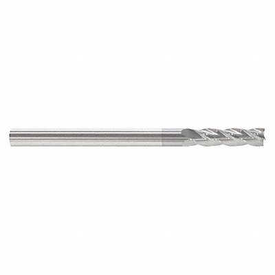 GRAINGER 218001048 Square End Mill Single End Carbide 3/8