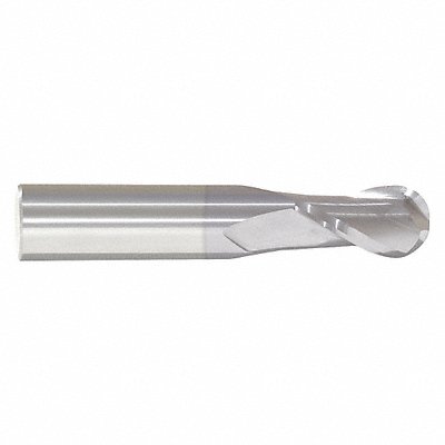 GRAINGER 221001104 Ball End Mill Single End 7/16 Carbide