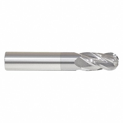GRAINGER 223001008 Ball End Mill Single End 5/64 Carbide