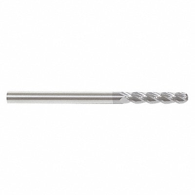 GRAINGER 229001085C Ball End Mill Single End 3/4 Carbide