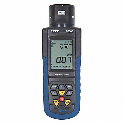 REED INSTRUMENTS R8008 Radiation Mtr 0.0001to1001uSv/hr Digital