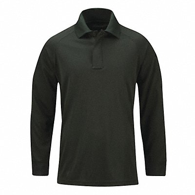PROPPER F53620A3114XL Long Sleeve Polo 4XL Dark Green