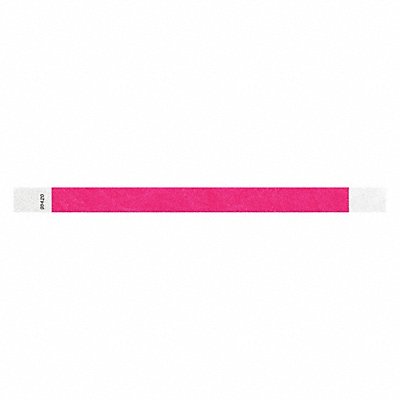 IDENTIPLUS T307 ID Wristband Adhesive Pink PK500