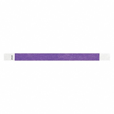 IDENTIPLUS T308 ID Wristband Adhesive Purple PK500