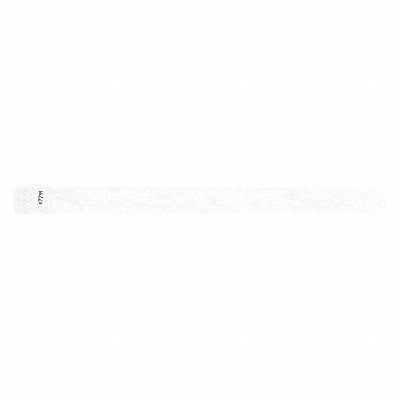 IDENTIPLUS T309 ID Wristband Adhesive White PK500