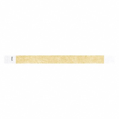 IDENTIPLUS T311 ID Wristband Adhesive Gold PK500