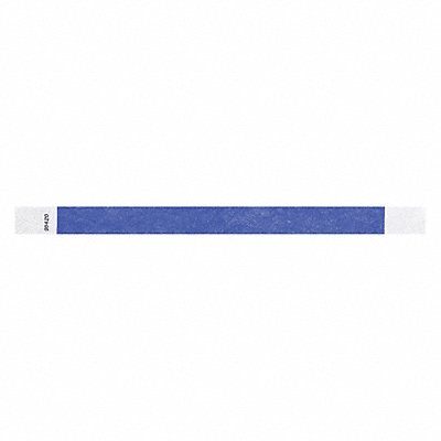 IDENTIPLUS T345 ID Wristband Adhesive Blue PK500