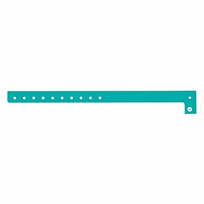 IDENTIPLUS P113 ID Wristband L-Shaped Aqua PK500