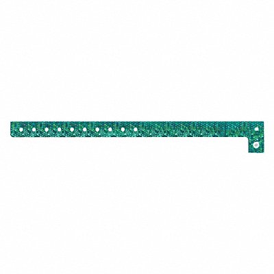 IDENTIPLUS P1H13 ID Wristband Holographic Aqua PK500