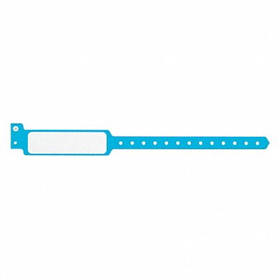 IDENTIPLUS P5M05 ID Wristband Plastic Wide Blue PK500