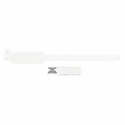 IDENTIPLUS V6PM09 ID Wristband Pocket 11 in L PK500