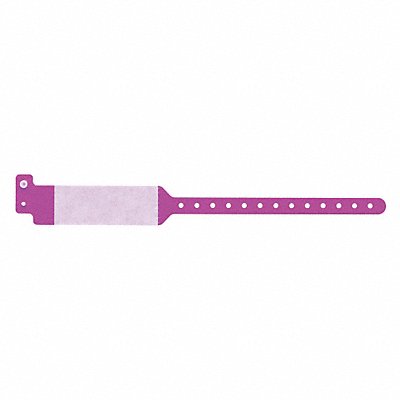 IDENTIPLUS P4M36 ID Wristband Cover Seal Purple PK500