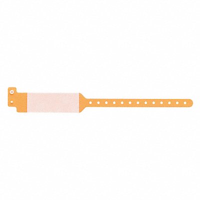 IDENTIPLUS P4M40 ID Wristband Cover Seal Orange PK500