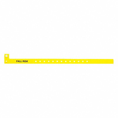 IDENTIPLUS P2DM20234 ID Wristband 12-7/8 in L Fall Risk PK500