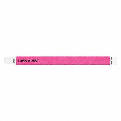 IDENTIPLUS T3UD20407 ID Wristband Tyvek Limb Alert PK500