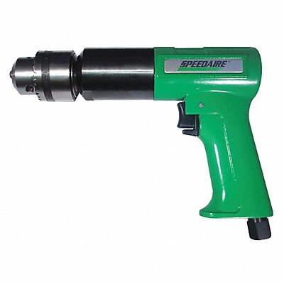 SPEEDAIRE 45YY16 Drill Air Powered Pistol Grip 1/2 in