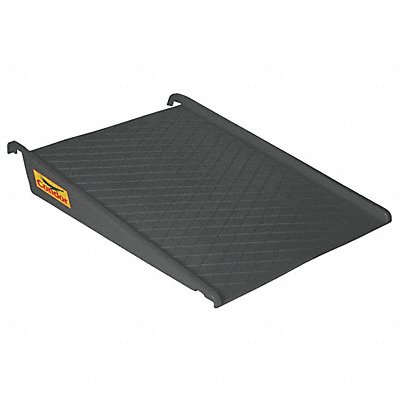 CONDOR 1689BC Spill Pallet Ramp Black 1500 lb.