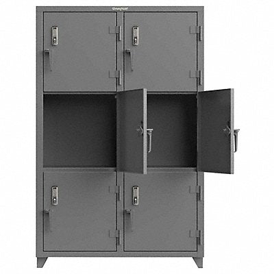 STRONG HOLD 466D243TEKL Locker 48 W 24 D 75 H Assembled