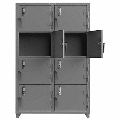 STRONG HOLD 468D244TEKL Locker Assembled 48 W 24 D 75 H