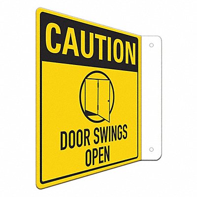LYLE LCFL0016NA8x8 Safety Sign 8 in x 8 in Aluminum