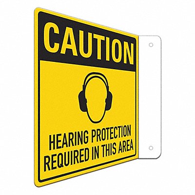 LYLE LCFL0018NA8x8 Safety Sign 8 in x 8 in Aluminum