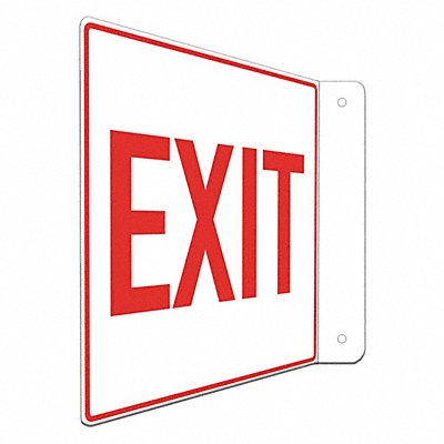 LYLE LCFL0001NA8x8 Safety Sign 8 in x 8 in Aluminum