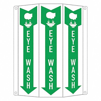 LYLE LCTB0018NA267x12 Safety Sign 10 in x 8 1/4 in Aluminum