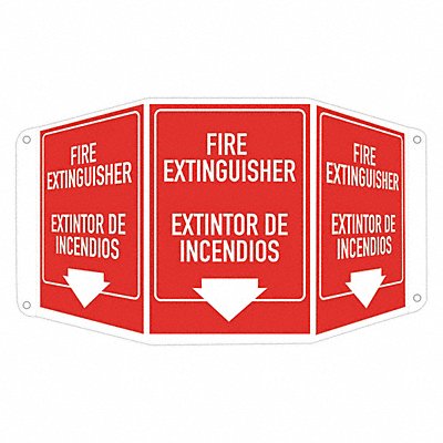 LYLE LCTB0001NA7x10 Safety Sign 10 in x 17 1/2 in Aluminum
