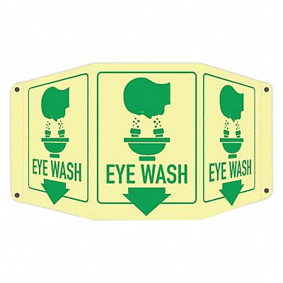 LYLE LCTB0009GA7x10 Safety Sign 10 in x 17 1/2 in Aluminum