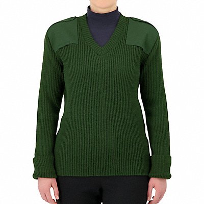 COBMEX 8081 V-Neck Military Sweater OD Green M