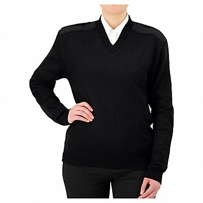 COBMEX 2025 V-Neck Military Sweater Black XS