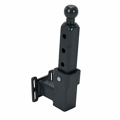 GRAINGER ETUGABMH Adjustable Ball Hitch 4 1/4 W Black