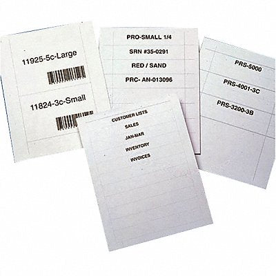 AIGNER INDEX KS20 Laser Insert Sheets White PK250