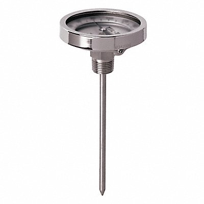 TEL-TRU GT500R0453 Analog Dial Thermometer Stem 4 L
