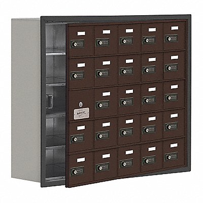 SALSBURY INDUSTRIES 1915825ZRC Locker 5x5Lockers Bronze 30 x36 x9