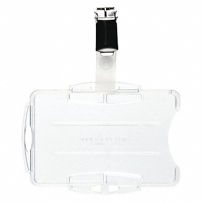 DURABLE 821819 ID Badge Holder 2-3/4 L Dual PK25