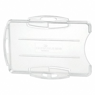 DURABLE 891919 ID Badge Holder 2-3/4 L Dual PK10