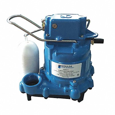 GOULDS WATER TECHNOLOGY GSP0311 HP 1/3 Sump Pump Vertical Float