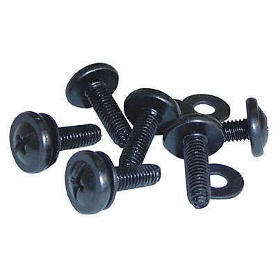 VIDEO MOUNT PRODUCTS ERRS103250 Rack Screws For Racks/Enclosures PK50