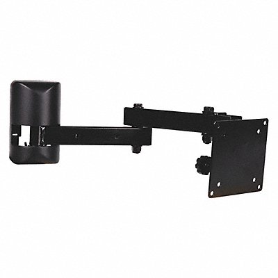VIDEO MOUNT PRODUCTS LCD1B Mount Black 15.3 Dx6 Hx4.5 W