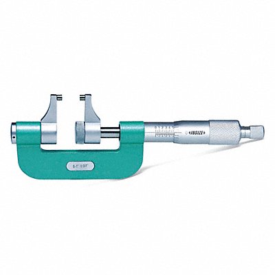 INSIZE 32381 Caliper Micrometer Flat Anvil Mechanical