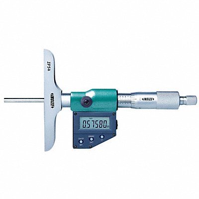 INSIZE 3540150E Electronic Depth Micrometer 4 L Base