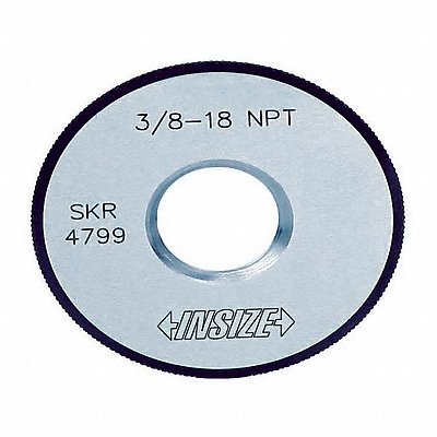 INSIZE 46341A14 Pipe Thread Ring Gauge Dim Type Inch