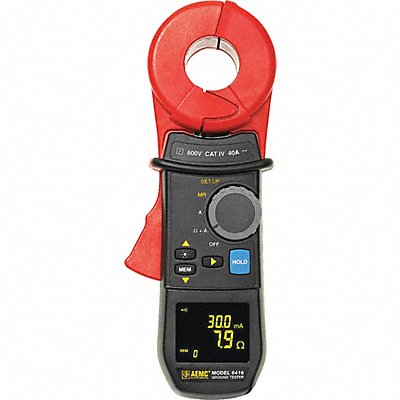 AEMC INSTRUMENTS 6416 Clamp On Earth Resistance Tester OLED