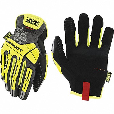 MECHANIX WEAR SMCC91008 Mechanics Gloves Hi-Vis Yellow 8 PR