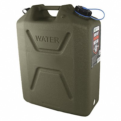 WAVIAN 3214 Water Container 5 gal Green 18-1/4 H