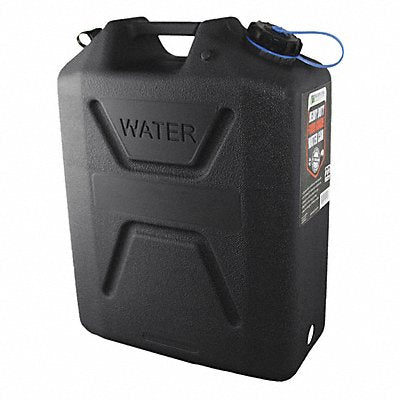 WAVIAN 3215 Water Container 5 gal Black 18-1/4 H