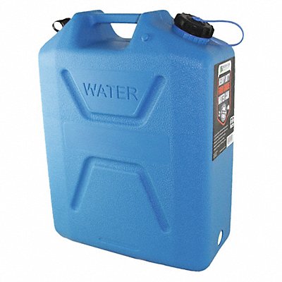 WAVIAN 3216 Water Container 5 gal Blue 18-1/4 H