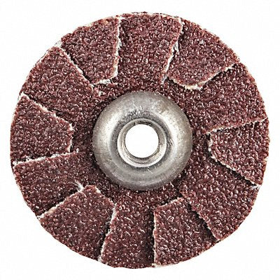 MERIT 8834184019 Overlap Slotted Disc 1 in Dia P80 Grit